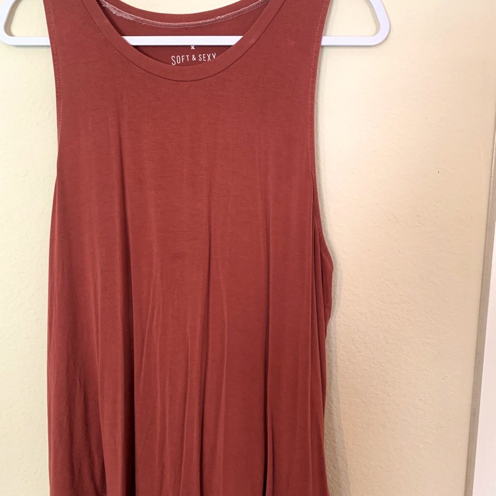 Rust Colored American Eagle Soft & Sexy Tank